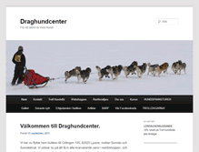 Tablet Screenshot of draghundcenter.se